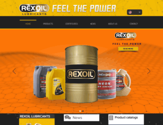rexoil-americas.com screenshot