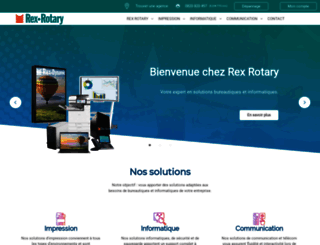 rexrotary.fr screenshot