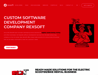 rexsoftinc.com screenshot