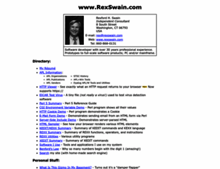 rexswain.com screenshot
