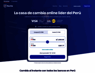 rextie.com screenshot