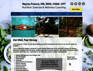 reynafranco.com screenshot