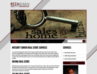 rezakhan.net screenshot
