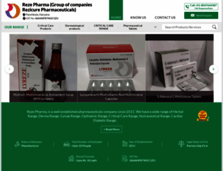 rezepharma.com screenshot