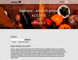 rezepte.li screenshot
