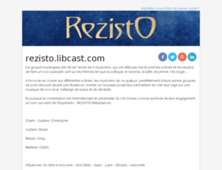 rezisto.libcast.com screenshot