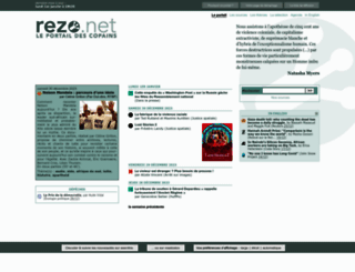 rezo.net screenshot