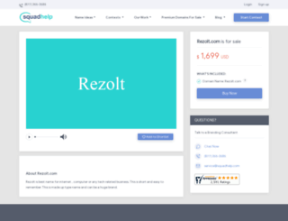 rezolt.com screenshot