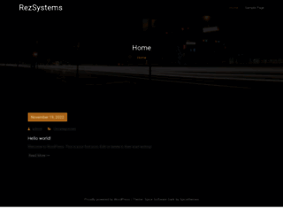 rezsystems.com screenshot