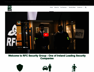 rfc-security.ie screenshot