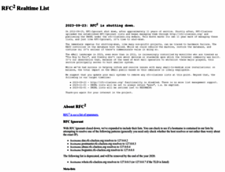 rfcignorant.net screenshot