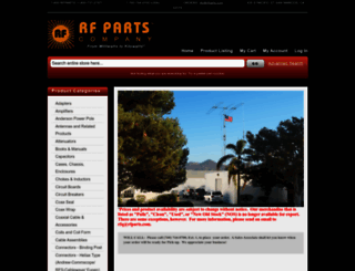 rfpartscompany.com screenshot