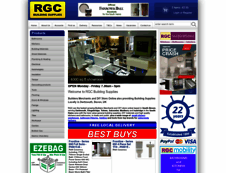 rgcbuildingsupplies.co.uk screenshot