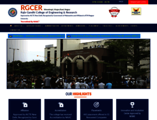 rgcer.edu.in screenshot