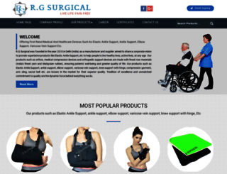 rgsurgical.com screenshot