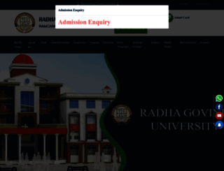 rguniversity.org screenshot