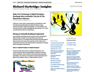 rharbridge.com screenshot