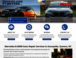 rheinlandmotors.com screenshot