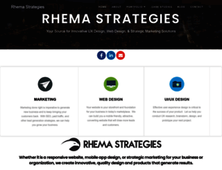 rhemastrategies.com screenshot