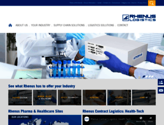 rhenus-pharma-healthcare.com screenshot