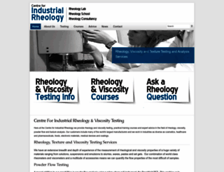 rheologyschool.com screenshot