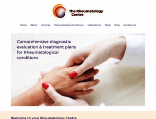 rheumatologycentre.com.au screenshot