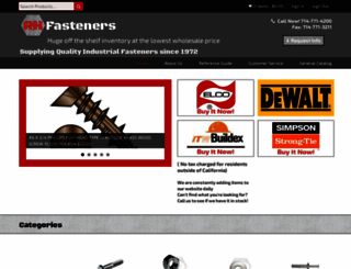 rhfasteners.com screenshot