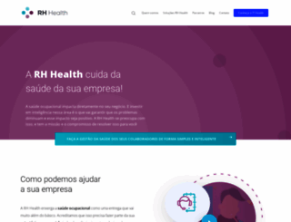 rhhealth.com.br screenshot