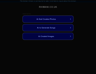 rhimani.co.uk screenshot