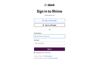 rhime.slack.com screenshot