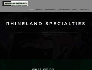 rhinelandspecialties.com screenshot