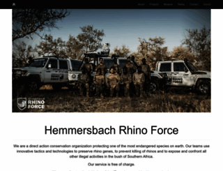 rhino-force.org screenshot