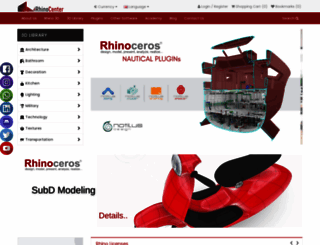rhinocenter.net screenshot