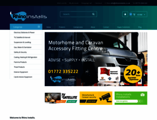 rhinoinstalls.co.uk screenshot