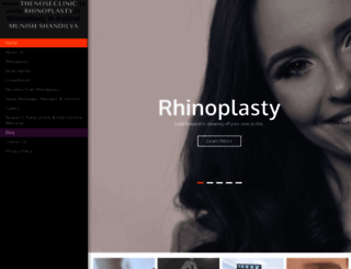 rhinoplasty.ie screenshot