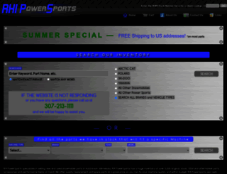 rhipowersports.com screenshot
