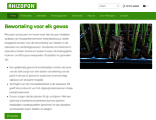 rhizopon.nl screenshot