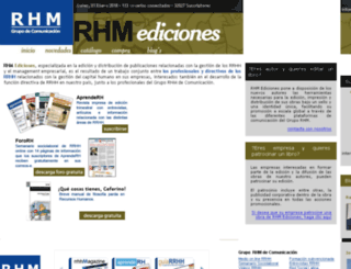 rhmediciones.com screenshot