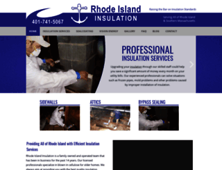 rhodeislandinsulation.com screenshot