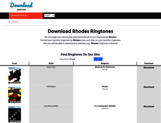 rhodes.download-ringtone.com screenshot