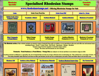 rhodesianstamps.net screenshot