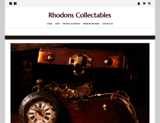 rhodonscollectables.co.uk screenshot