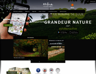 rhonetourisme.com screenshot
