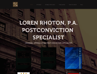 rhotonpostconviction.com screenshot