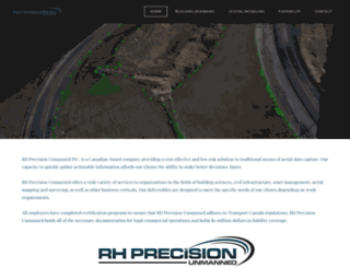 rhprecisionunmanned.com screenshot