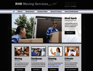 rhrmovingservices.com screenshot