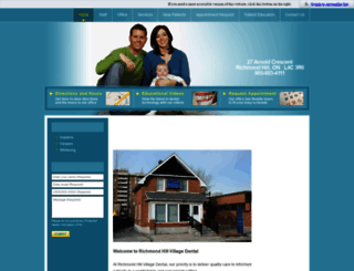 rhvillagedental.net screenshot