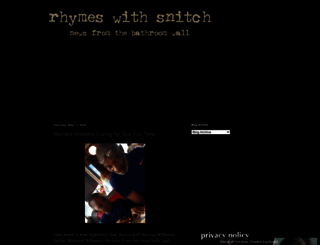 rhymeswithsnitch.com screenshot