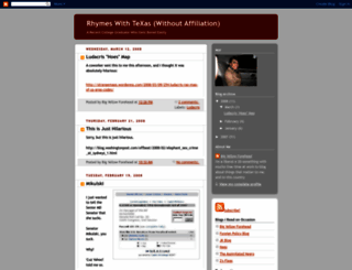 rhymeswithtexas.blogspot.com screenshot