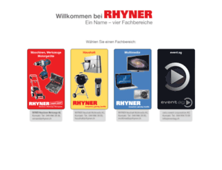 rhyner.ch screenshot